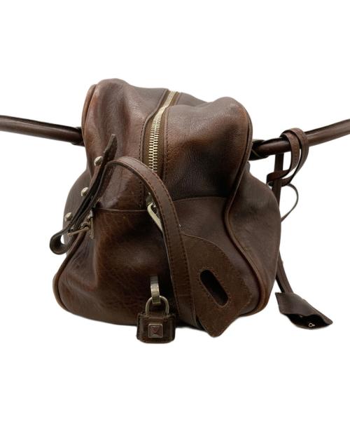 MARC JACOBS（マークジェイコブス）MARC JACOBS (マークジェイコブス) 2WAYレザーショルダーバッグ ブラウンの古着・服飾アイテム