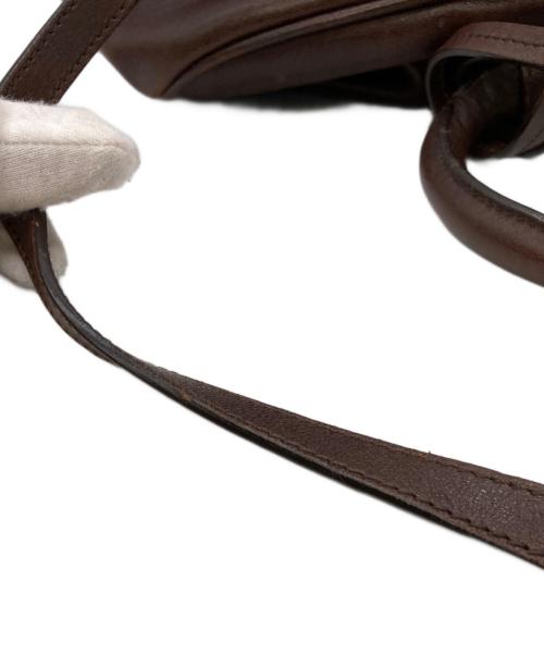 MARC JACOBS（マークジェイコブス）MARC JACOBS (マークジェイコブス) 2WAYレザーショルダーバッグ ブラウンの古着・服飾アイテム