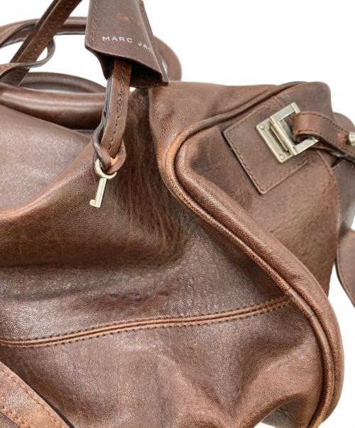 MARC JACOBS（マークジェイコブス）MARC JACOBS (マークジェイコブス) 2WAYレザーショルダーバッグ ブラウンの古着・服飾アイテム