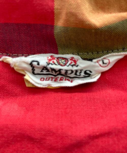 CAMPUS（キャンパス）CAMPUS (キャンパス) ジップパーカー マルチカラー サイズ:Lの古着・服飾アイテム