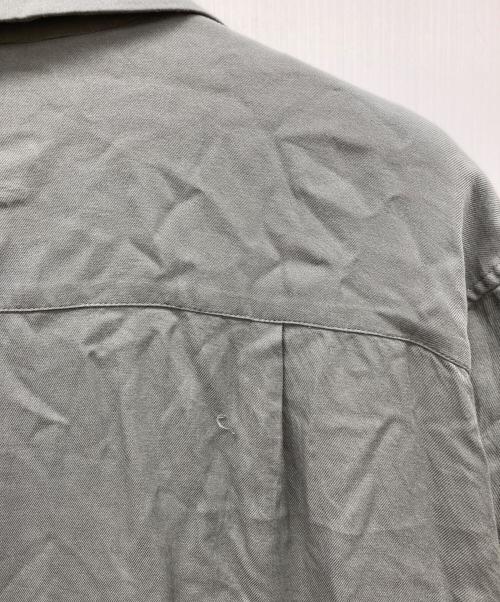 NOMA t.d.（ノーマティーディー）NOMA t.d. (ノーマティーディー) 刺繍半袖シャツ グレー サイズ:5の古着・服飾アイテム