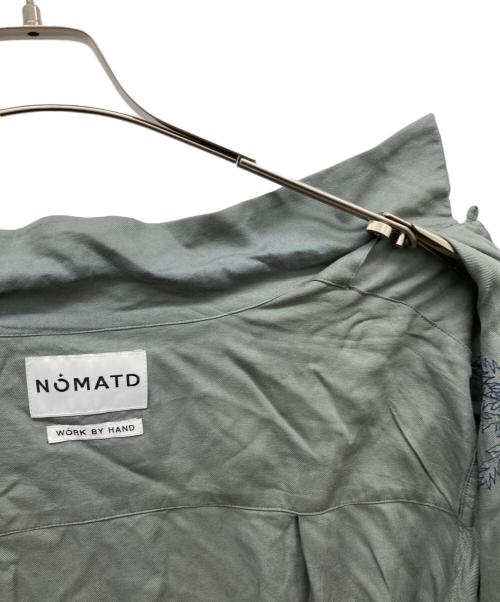NOMA t.d.（ノーマティーディー）NOMA t.d. (ノーマティーディー) 刺繍半袖シャツ グレー サイズ:5の古着・服飾アイテム