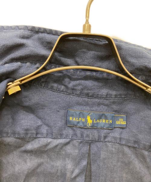 POLO RALPH LAUREN（ポロ・ラルフローレン）POLO RALPH LAUREN (ポロ・ラルフローレン) 半袖シャツ ネイビー サイズ:xsの古着・服飾アイテム