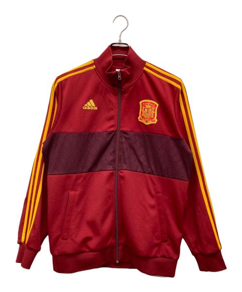 adidas（アディダス）adidas (アディダス) トラックジャケット レッド サイズ:Ｊ2X0の古着・服飾アイテム