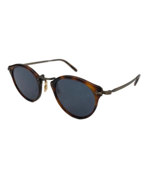 OLIVER PEOPLES（オリバーピープルズ）OLIVER PEOPLES (オリバーピープルズ) サングラス ブラウン サイズ:47□24 142の古着・服飾アイテム