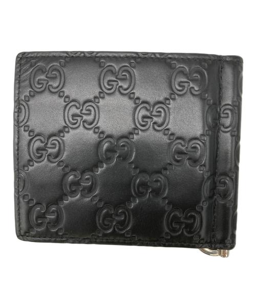 GUCCI（グッチ）GUCCI (グッチ) GGマネークリップ ブラックの古着・服飾アイテム