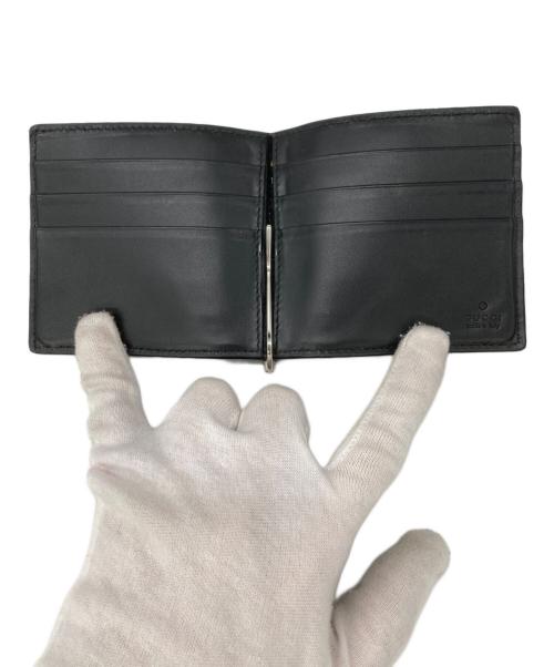 GUCCI（グッチ）GUCCI (グッチ) GGマネークリップ ブラックの古着・服飾アイテム