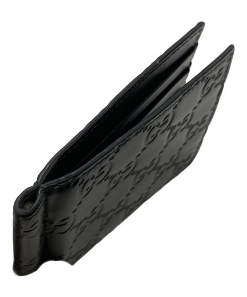 GUCCI（グッチ）GUCCI (グッチ) GGマネークリップ ブラックの古着・服飾アイテム