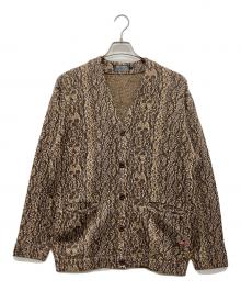 Hysteric Glamour（ヒステリックグラマー）の古着「SPEAK NO EVILワッペン カーディガン」｜ベージュ