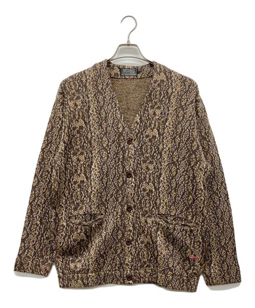 Hysteric Glamour（ヒステリックグラマー）Hysteric Glamour (ヒステリックグラマー) SPEAK NO EVILワッペン カーディガン ベージュ サイズ:Sの古着・服飾アイテム