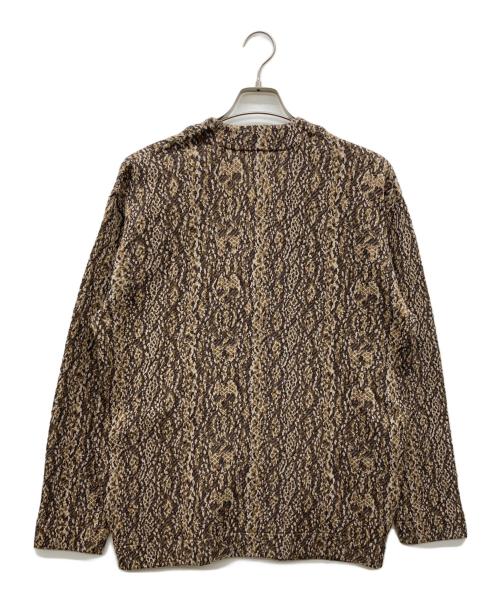 Hysteric Glamour（ヒステリックグラマー）Hysteric Glamour (ヒステリックグラマー) SPEAK NO EVILワッペン カーディガン ベージュ サイズ:Sの古着・服飾アイテム