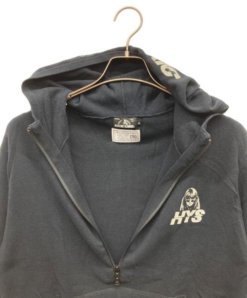 Hysteric Glamour（ヒステリックグラマー）Hysteric Glamour (ヒステリックグラマー) SHARPNESS プリント パーカー ブラック サイズ:Sの古着・服飾アイテム