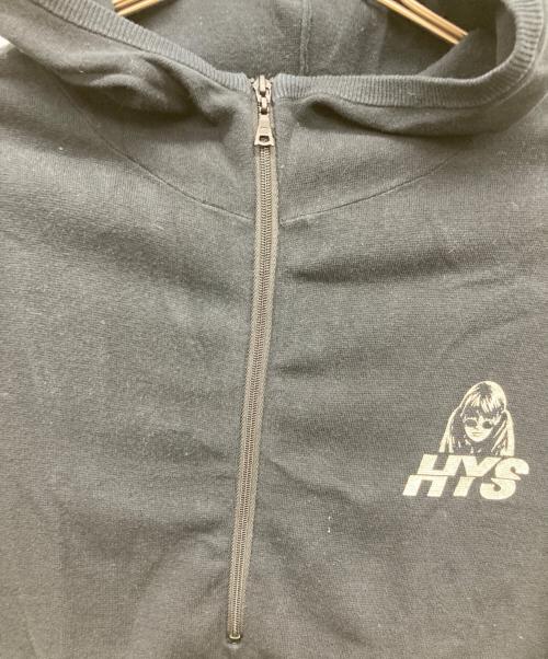 Hysteric Glamour（ヒステリックグラマー）Hysteric Glamour (ヒステリックグラマー) SHARPNESS プリント パーカー ブラック サイズ:Sの古着・服飾アイテム