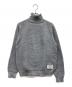 Hysteric Glamour（ヒステリックグラマー）の古着「カールカール ワッフル タートルネック プルオーバー」｜グレー
