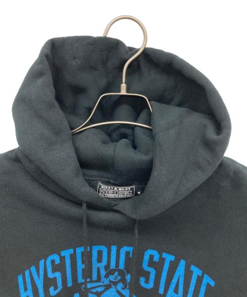 Hysteric Glamour（ヒステリックグラマー）Hysteric Glamour (ヒステリックグラマー) 25AW ACTION TIME VISION パーカー ブラック サイズ:Mの古着・服飾アイテム