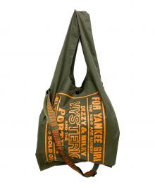 Hysteric Glamour×PORTER（ヒステリックグラマー×ポーター）の古着「パッカブル GROCERY BAG」｜オリーブ