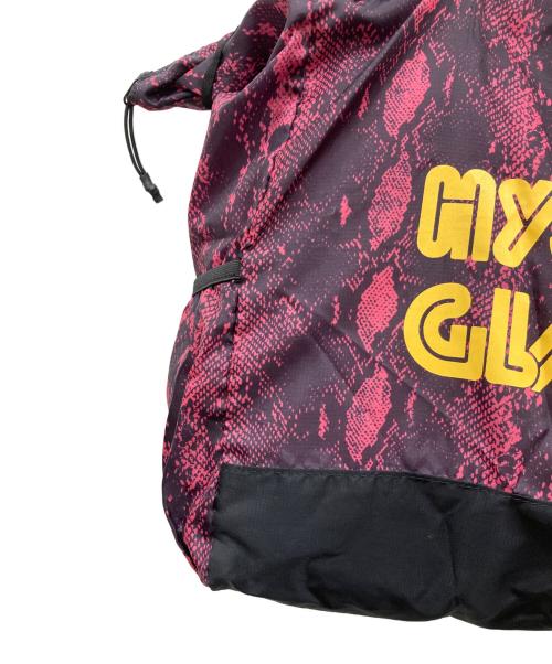 Hysteric Glamour（ヒステリックグラマー）Hysteric Glamour (ヒステリックグラマー) BEAR LOGO バッカブルトート パープルの古着・服飾アイテム