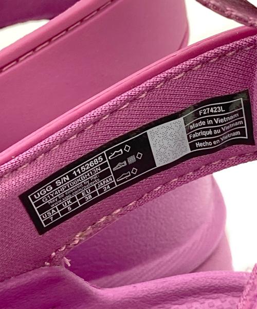 UGG（アグ）UGG (アグ) GoldenGlow ショッキングピンク サイズ:USA7の古着・服飾アイテム