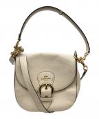COACHコーチ）の古着「2WAYショルダーバッグ」｜アイボリー