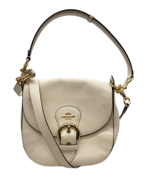 COACH（コーチ）COACH (コーチ) 2WAYショルダーバッグ アイボリーの古着・服飾アイテム