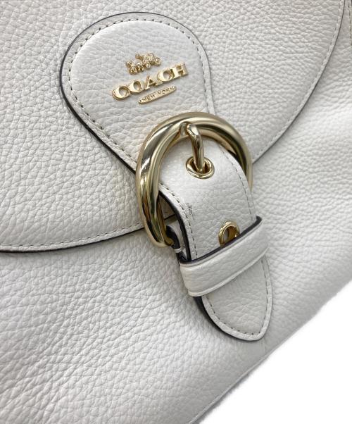 COACH（コーチ）COACH (コーチ) 2WAYショルダーバッグ アイボリーの古着・服飾アイテム
