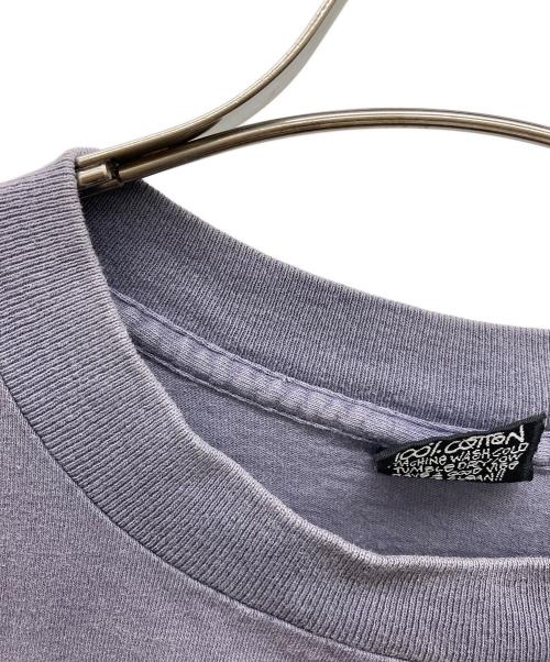 stussy（ステューシー）stussy (ステューシー) 80sプリントTシャツ パープル サイズ:XLの古着・服飾アイテム