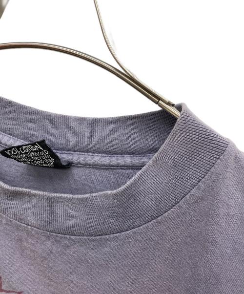 stussy（ステューシー）stussy (ステューシー) 80sプリントTシャツ パープル サイズ:XLの古着・服飾アイテム