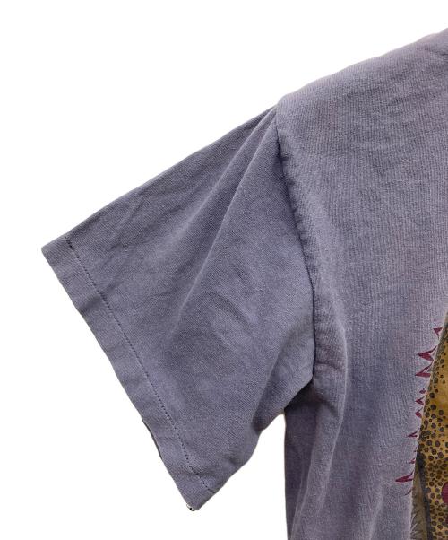 stussy（ステューシー）stussy (ステューシー) 80sプリントTシャツ パープル サイズ:XLの古着・服飾アイテム