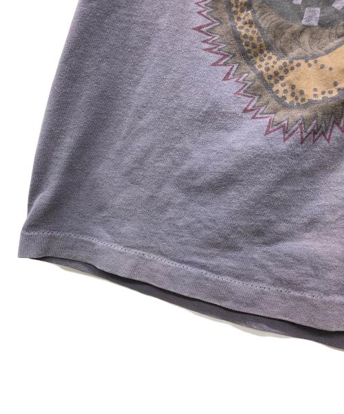 stussy（ステューシー）stussy (ステューシー) 80sプリントTシャツ パープル サイズ:XLの古着・服飾アイテム