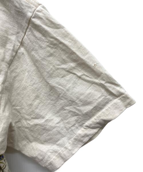 Patagonia（パタゴニア）Patagonia (パタゴニア) 90sオーガニックコットンプリントTシャツ ホワイト サイズ:Lの古着・服飾アイテム