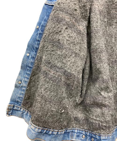 LEVI'S（リーバイス）LEVI'S (リーバイス) 裏地ブランケットデニムジャケット スカイブルー サイズ:不明の古着・服飾アイテム