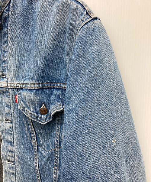 LEVI'S（リーバイス）LEVI'S (リーバイス) 裏地ブランケットデニムジャケット スカイブルー サイズ:不明の古着・服飾アイテム