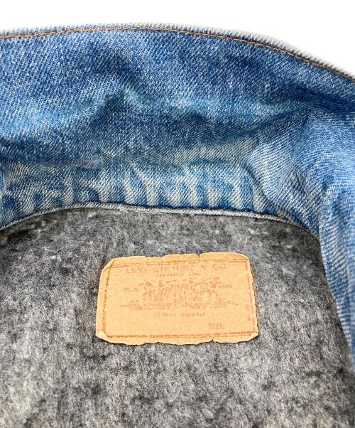 LEVI'S（リーバイス）LEVI'S (リーバイス) 裏地ブランケットデニムジャケット スカイブルー サイズ:不明の古着・服飾アイテム