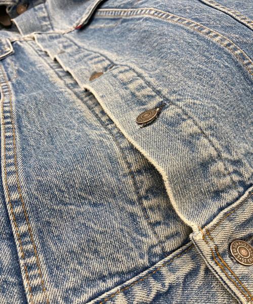 LEVI'S（リーバイス）LEVI'S (リーバイス) 裏地ブランケットデニムジャケット スカイブルー サイズ:不明の古着・服飾アイテム