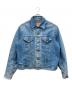 LEVI'S（リーバイス）の古着「裏地ブランケットデニムジャケット」｜スカイブルー