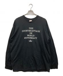 SUPREME×UNDERCOVER（シュプリーム×アンダーカバー）の古着「ロングスリーブカットソー」｜ブラック