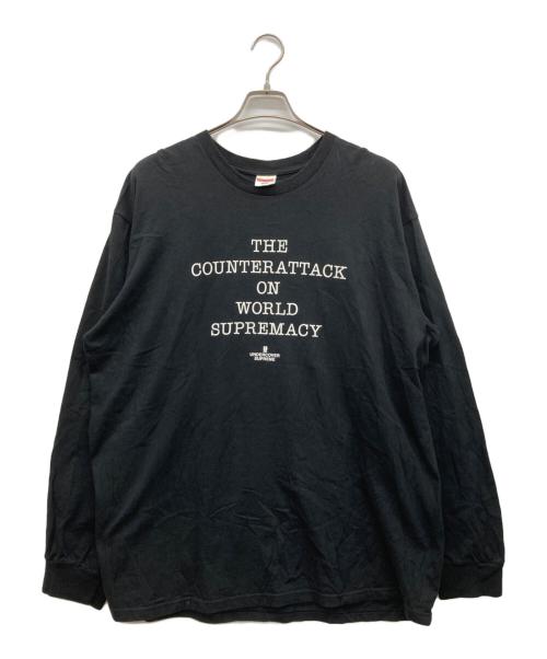 SUPREME（シュプリーム）SUPREME (シュプリーム) UNDERCOVER (アンダーカバー) ロングスリーブカットソー ブラック サイズ:XLの古着・服飾アイテム