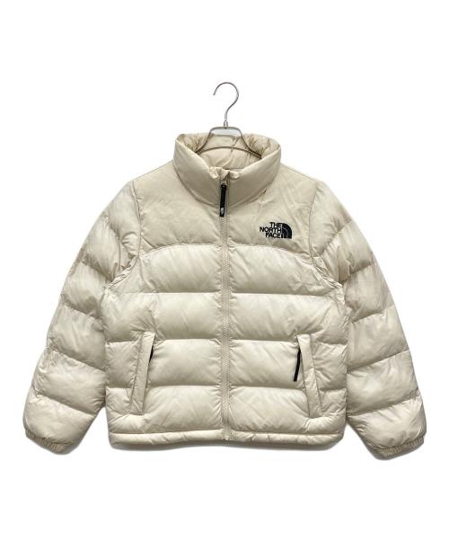 THE NORTH FACE（ザ ノース フェイス）THE NORTH FACE (ザ ノース フェイス) W'S NEW PUFFY EX ON BALL JACKET アイボリー サイズ:Mの古着・服飾アイテム