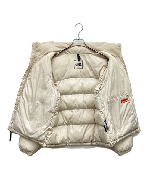 THE NORTH FACE（ザ ノース フェイス）THE NORTH FACE (ザ ノース フェイス) W'S NEW PUFFY EX ON BALL JACKET アイボリー サイズ:Mの古着・服飾アイテム