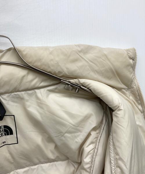 THE NORTH FACE（ザ ノース フェイス）THE NORTH FACE (ザ ノース フェイス) W'S NEW PUFFY EX ON BALL JACKET アイボリー サイズ:Mの古着・服飾アイテム