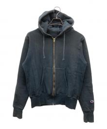 Champion（チャンピオン）の古着「リバースウィーブスウェットパーカー」｜ネイビー
