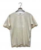 KENZOケンゾー）の古着「タイガーロゴメッシュTシャツ」｜ベージュ