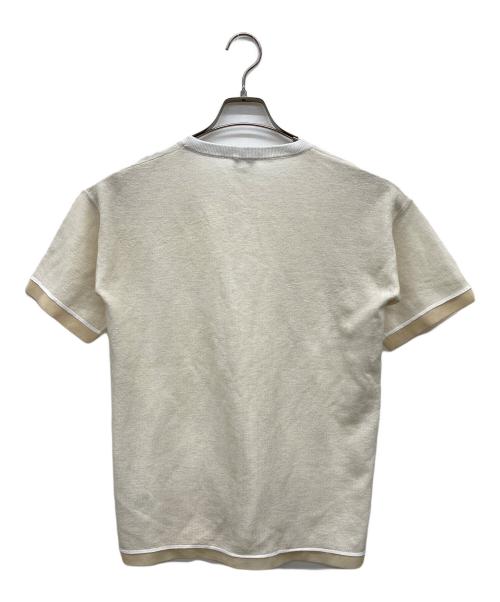 KENZO（ケンゾー）KENZO (ケンゾー) タイガーロゴメッシュTシャツ ベージュ サイズ:Mの古着・服飾アイテム