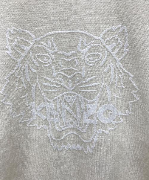 KENZO（ケンゾー）KENZO (ケンゾー) タイガーロゴメッシュTシャツ ベージュ サイズ:Mの古着・服飾アイテム