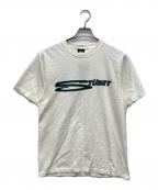 stussyステューシー）の古着「STRETCH PIG DYED TEE」｜ホワイト
