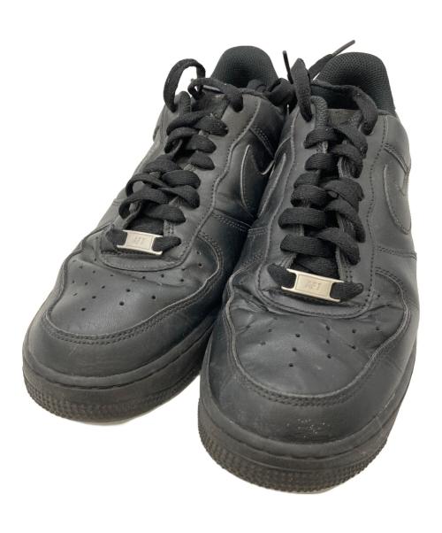 NIKE（ナイキ）NIKE (ナイキ) AIR FORCE1 LOW ブラック サイズ:US9の古着・服飾アイテム