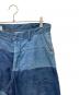 中古・古着 45rpm (45アールピーエム) Bakkurii デニムパッチワークパンツ インディゴ サイズ:3：13000円