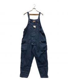 NIGEL CABOURN（ナイジェルケーボン）の古着「LYBRO NAVAL DUNGAREE HERRINGBONE OVERALL」｜ネイビー