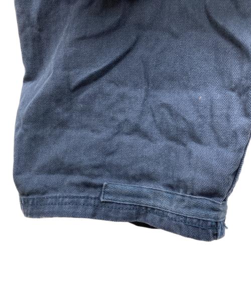 NIGEL CABOURN（ナイジェルケーボン）NIGEL CABOURN (ナイジェルケーボン) LYBRO NAVAL DUNGAREE HERRINGBONE OVERALL ネイビー サイズ:UNI(42-52)の古着・服飾アイテム