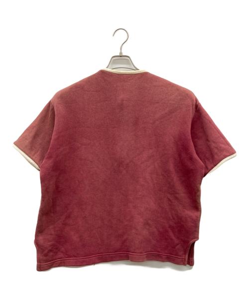 USED（ユーズド）USED (ユーズド) 60s 半袖ヘンリーネックスウェット ボルドー サイズ:不明の古着・服飾アイテム